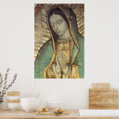 POSTER NOTRE MÈRE BÉNÉFICIÉE DE GUADALUPE (Cuisine)
