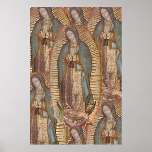 POSTER NOTRE MÈRE BÉNÉFICIÉE DE GUADALUPE (XTRA LRG 40X60