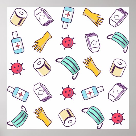 Poster Notre nouvelle réalité, nécessaire pour une pandém (Devant)