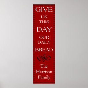 Poster Notre pain quotidien