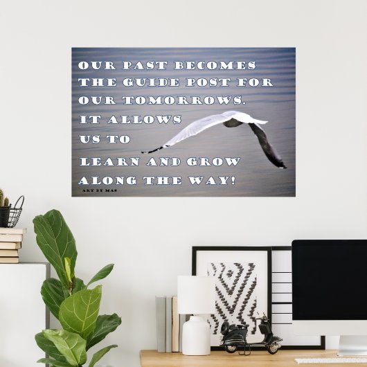 Poster Notre passé (Bureau à domicile)