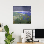 Poster Notre planète (Bureau à domicile)