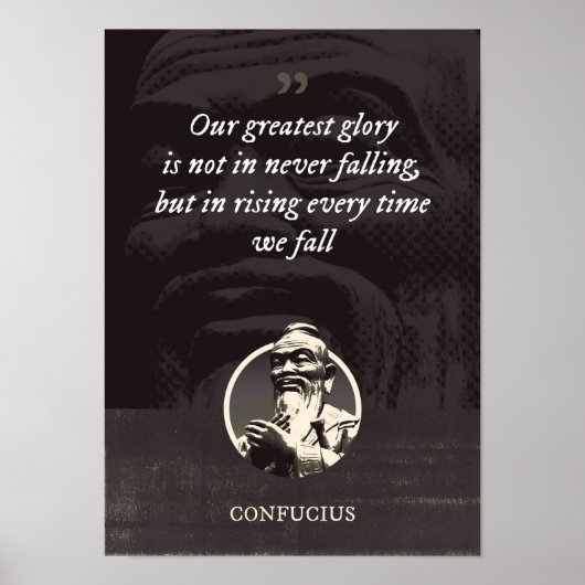 Poster Notre plus grande gloire n'est pas de ne jamais to (Devant)