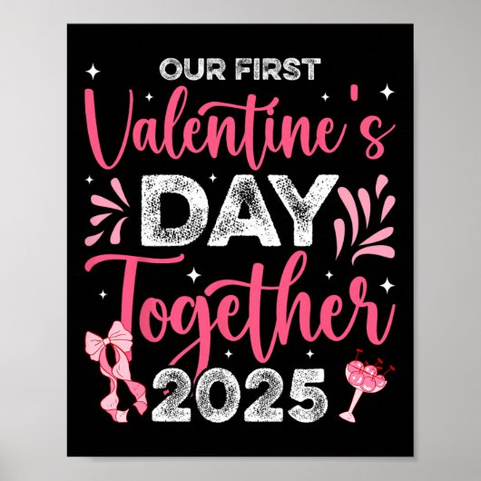 Poster Notre premier jour de la Saint-Valentin ensemble 2 (Devant)