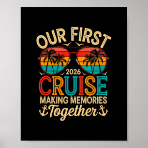 Poster Notre première croisière ensemble 2026 Drôle de cr