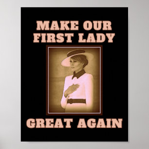 Poster Notre Première Dame Grande Encore - Melania Trump