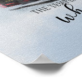 Poster Notre première date, personnalisé première date Po (Coin)