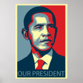 Poster Notre président (Devant)