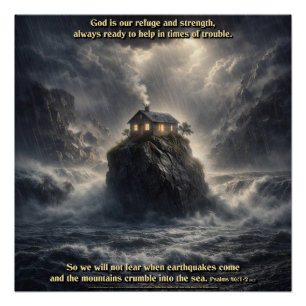 Poster Notre refuge et force