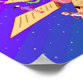 Poster Notre station spatiale. (Coin)