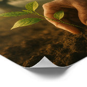 Poster Notre temps et la marque que nous quittons (Coin)