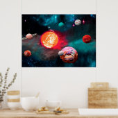 POSTER NOTRE TERRE ET SES VOISINS (Cuisine)