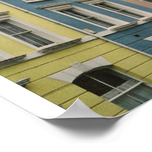 Poster Notting Hill Londres (Coin)