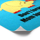 Poster N'oublie pas que maman t'aime ! (Coin)