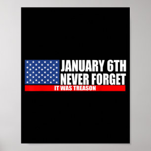 Poster N'oubliez jamais le 6 janvier Trahison
