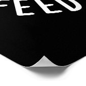 Poster N'Oubliez Pas D'Alimenter Votre Cerveau Anatomie J (Coin)