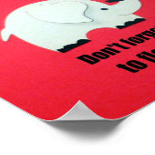 Poster N'oubliez pas de passer du fil ! (Coin)