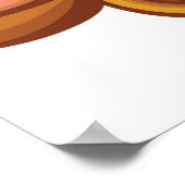 Poster Nounours à l'envers (Coin)