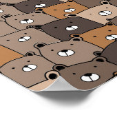 Poster Nounours de Kawaii (Coin)