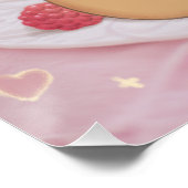 Poster Nounours et gaufres (Coin)