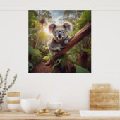 Poster Nounours Koala Mignon (Cuisine)