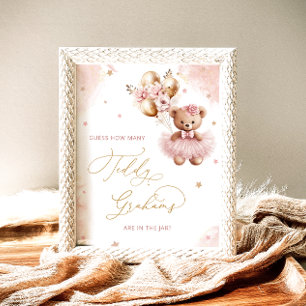 Poster Nounours Nounours Devine Combien de Grahams