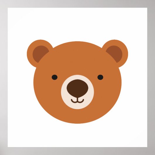 Poster Nounours ours en peluche (Devant)