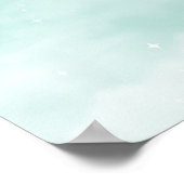 Poster Nounours ours en peluche enveloppé dans une couver (Coin)