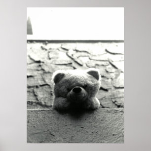 Poster Nounours semi-transparent