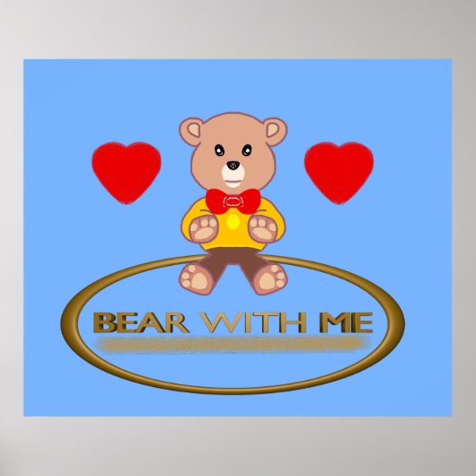 Poster Nounours Teddy (Devant)