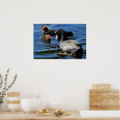 Poster Nourrir des bébés (Cuisine)