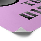 Poster Nourrir l'affiche hipster (Coin)