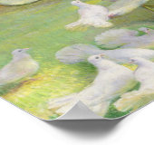 Poster Nourrir les colombes (Coin)