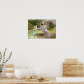 Poster Nourrir les colombes (Cuisine)