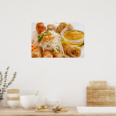 Poster nourriture à emporter chinoise (Cuisine)