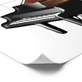 Poster Nourriture d'amour - Shakespeare citation art impr (Coin)