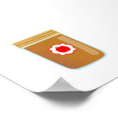 Poster Nourriture de canne - Beurre de pomme (Coin)