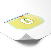 Poster Nourriture de canne - Confiture de poires (Coin)