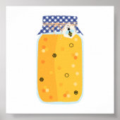 Poster Nourriture de canne - Miel (Devant)