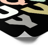 Poster Nourriture éducative ABC Children (Coin)