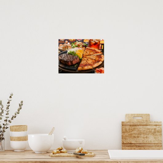 Poster Nourriture et boissons délicieuses (Cuisine)