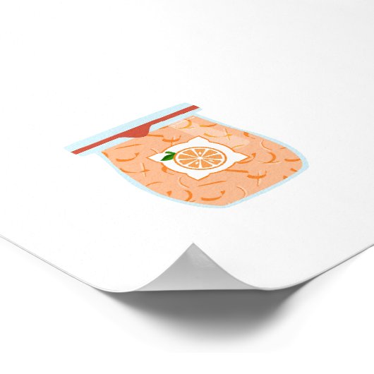 Poster Nourriture - Marmalade (Coin)