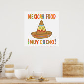 POSTER NOURRITURE MEXICAINE (Cuisine)