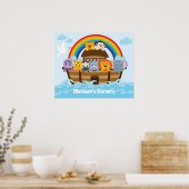 Poster Nourriture personnalisée de Noah's Ark Baby's (Cuisine)