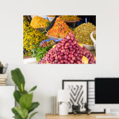 Poster Nourriture Pickée Sur Le Marché (Bureau à domicile)