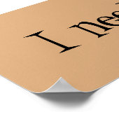 Poster Nourriture pour la pensée (Coin)