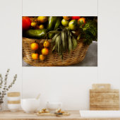 Poster Nourriture - Veggie - Conseils sur les dimensions (Cuisine)