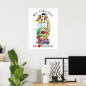 Poster Nous Aimons La Lecture ! (Bureau à domicile)