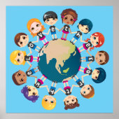 Poster Nous aimons la Terre (Devant)