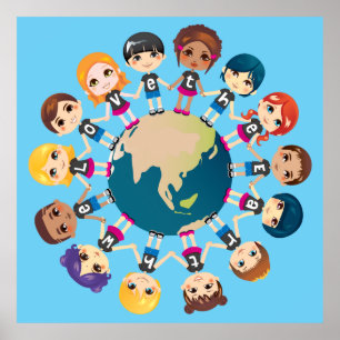 Poster Nous aimons la Terre